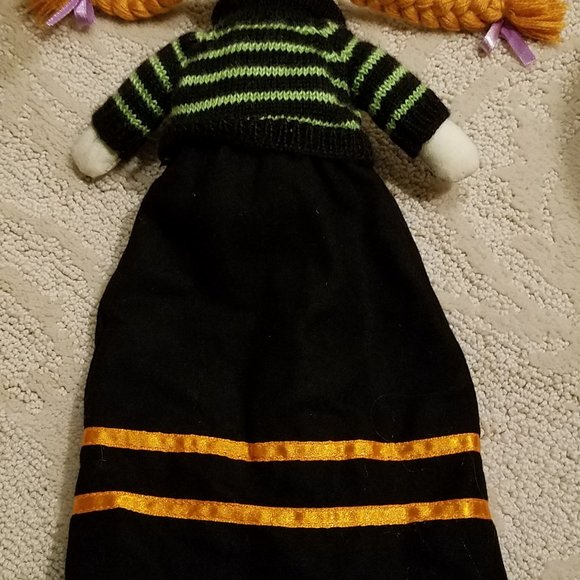 Adorable Halloween Witch Doll / Decor - Picture 5 of 6